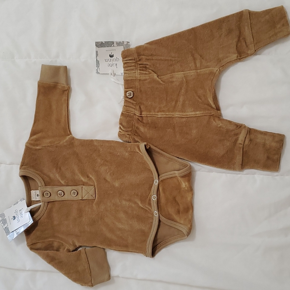 Kate Quinn Fennel Velour Bodysuit and Pants